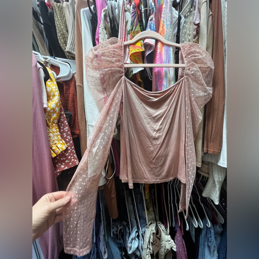 Puffy Sleeved Top